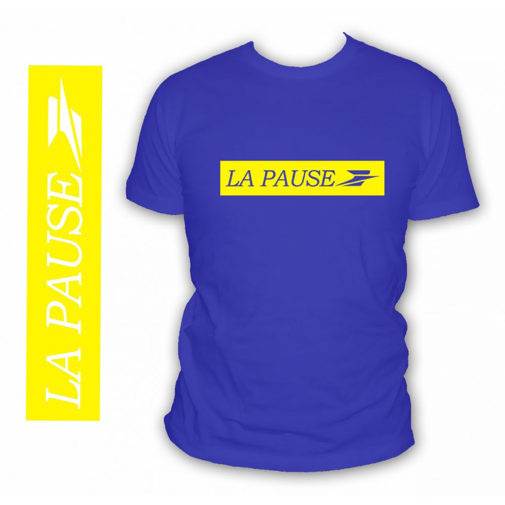 Tee shirt Humour Parodique La  poste L abricot blanc