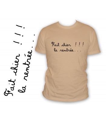 Fait chier la rentrée