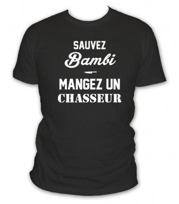 Sauvez Bambi mangez un chasseur