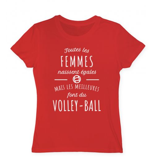 tee shirt volley ball