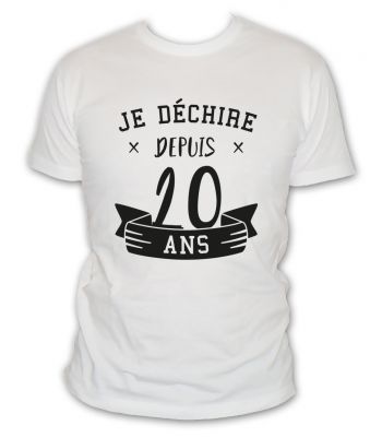 Je déchire depuis 20 ans