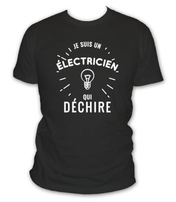 Je suis un électricien qui déchire