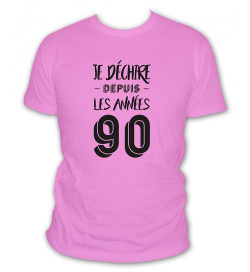 T-shirt Vintage Années 90 « Et Au Revoir » - Taille L Blanc - Coton - Neuf Sans étiquettes
