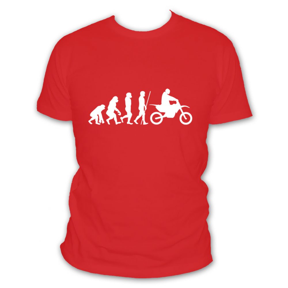 T-shirt Evolution Moto cross