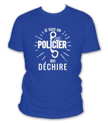 je suis un policier qui déchire