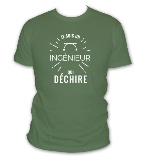 Tee shirt ingenieur