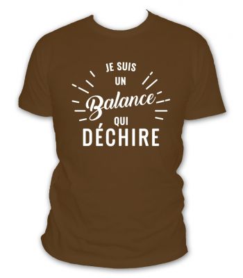 Je suis un balance qui déchire