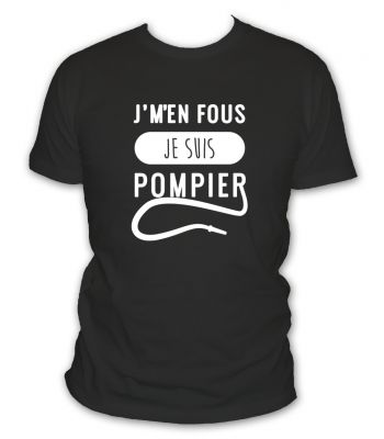 Tee shirt pompier