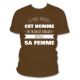 T-shirt appelez sa femme