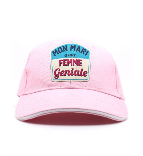 Casquette Mon mari a une femme géniale