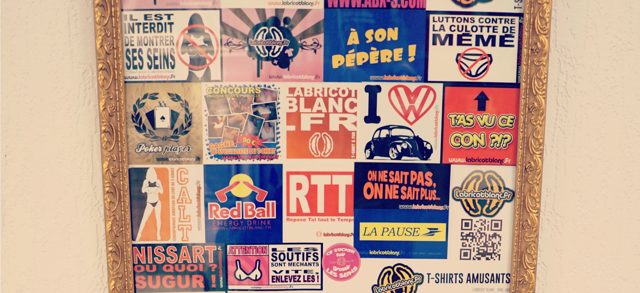 banniere T-shirts amusant pour soirée entre amis