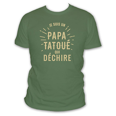 Papa tatoué