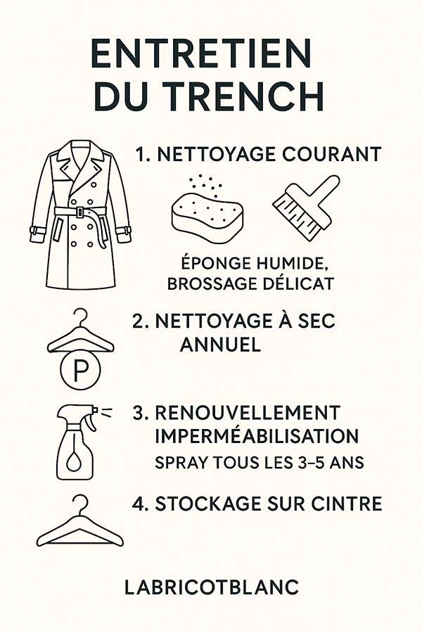 Guide d'entretien du trench