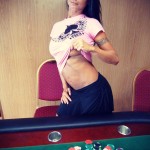 T-shirt poker sexy